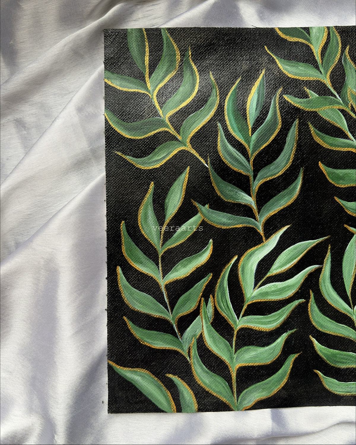 'Golden veil' - original painting