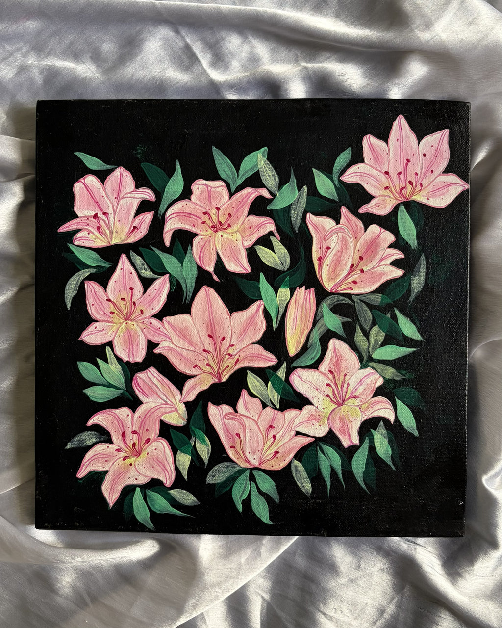 'Her favourite flower'- original painting