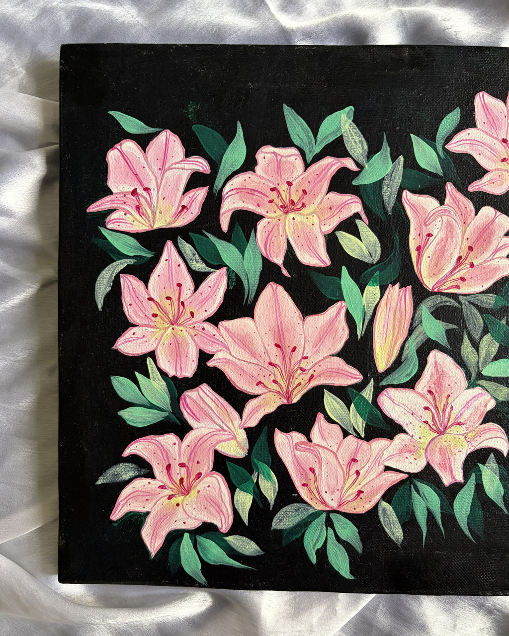'Her favourite flower'- original painting
