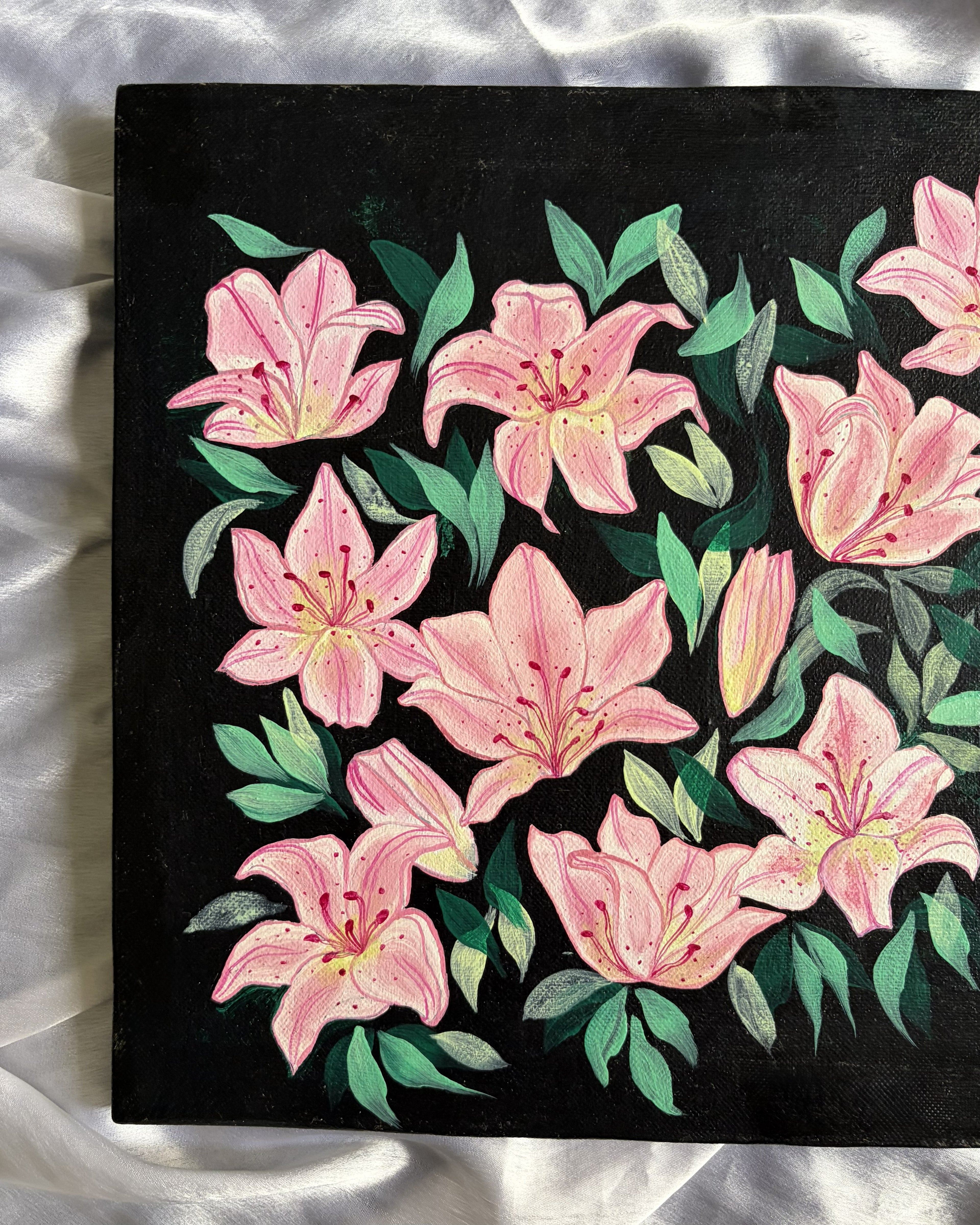 'Her favourite flower'- original painting