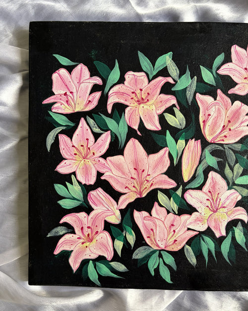 'Her favourite flower'- original painting