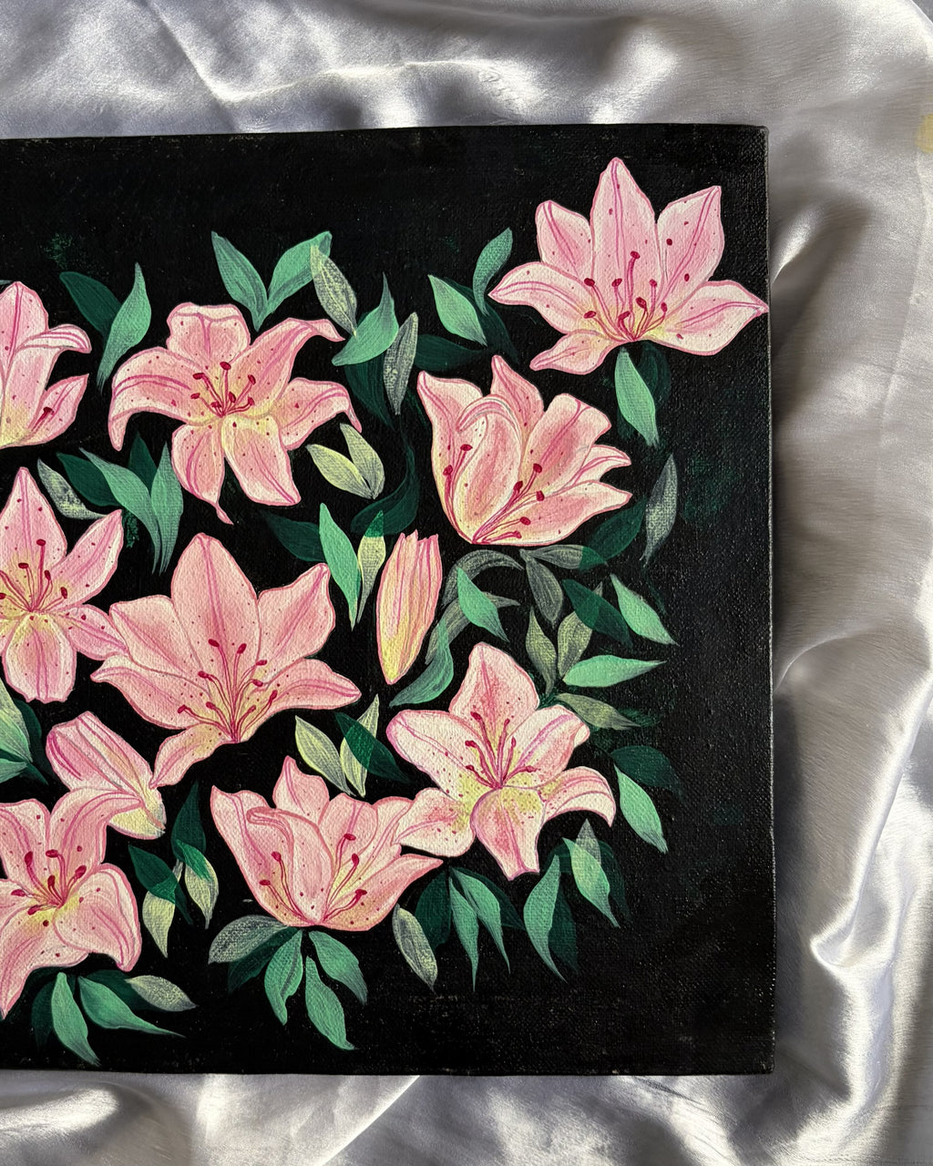 'Her favourite flower'- original painting
