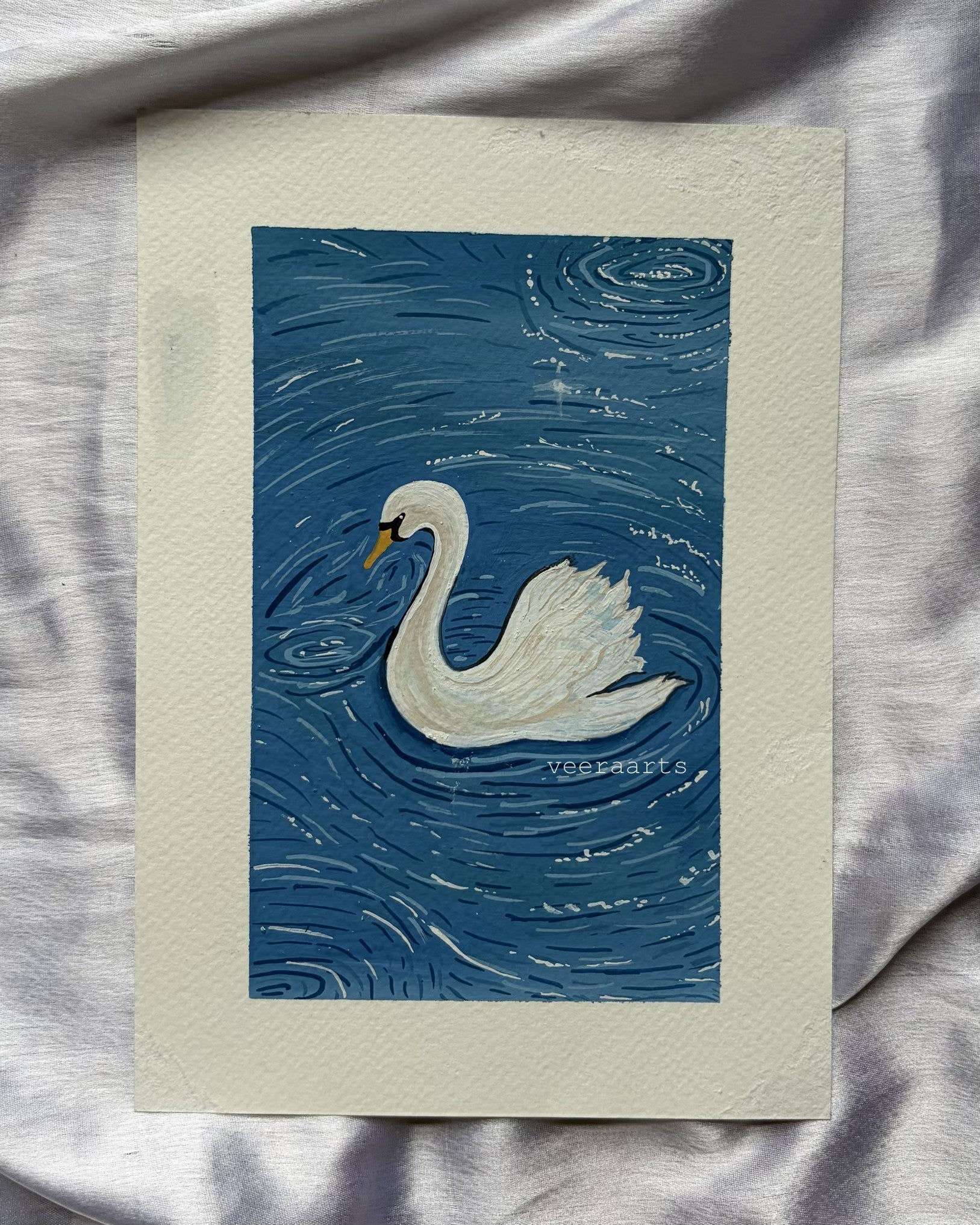 'Swan' - original painting