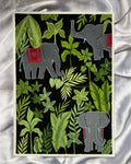 'The green parade' - original painting