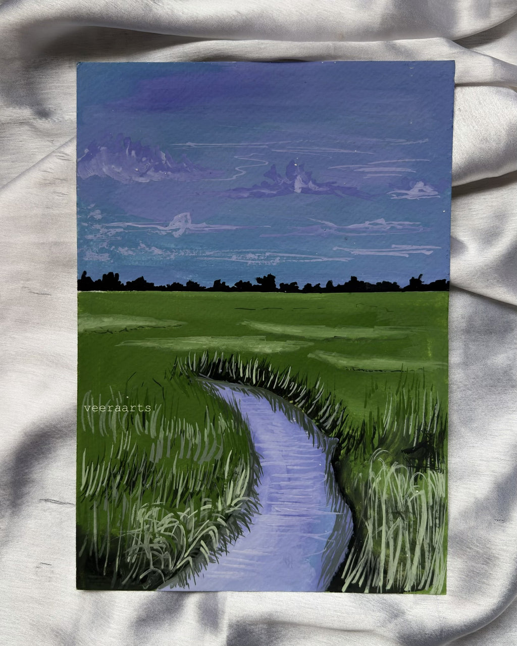 'The long way home' - original painting