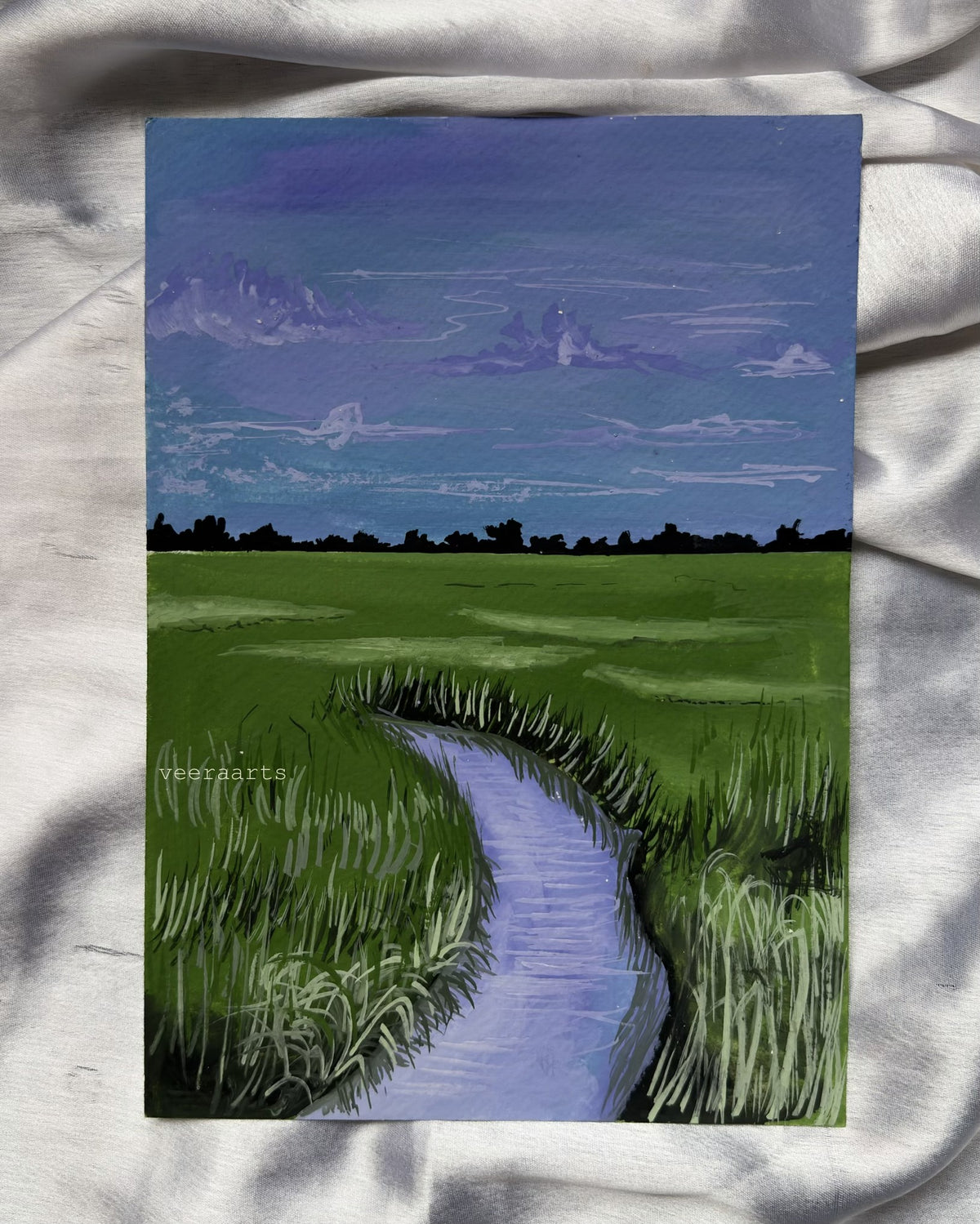 'The long way home' - original painting