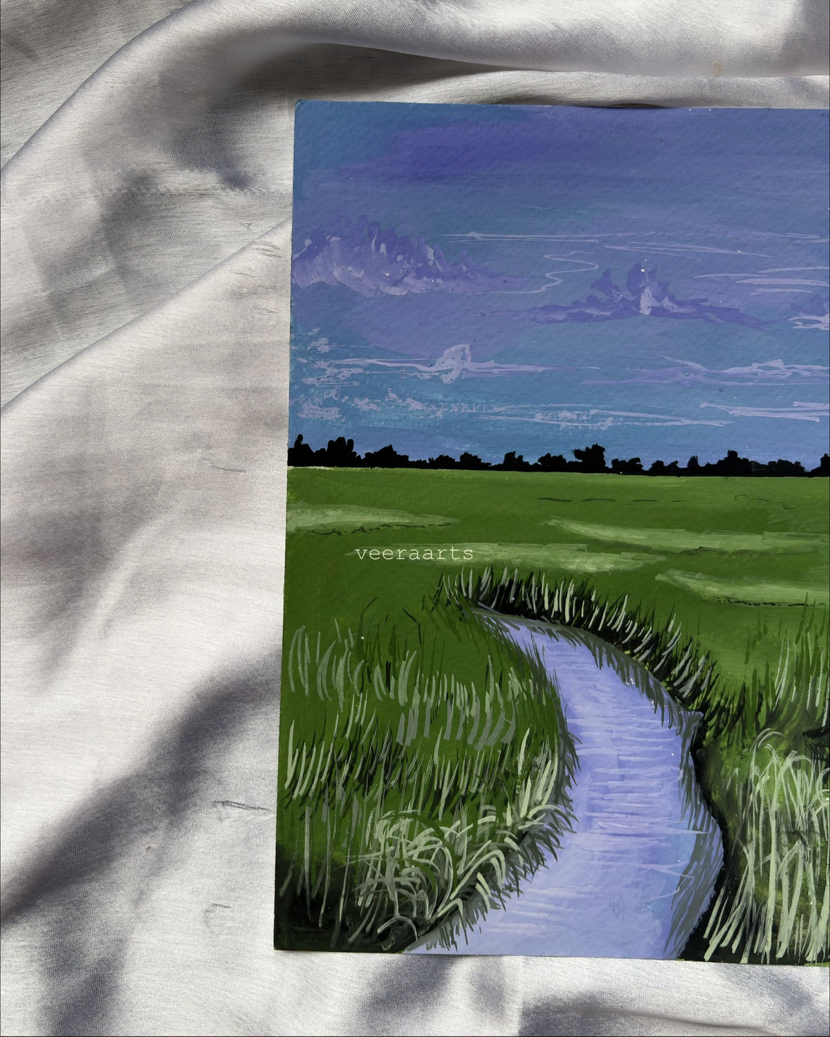 'The long way home' - original painting