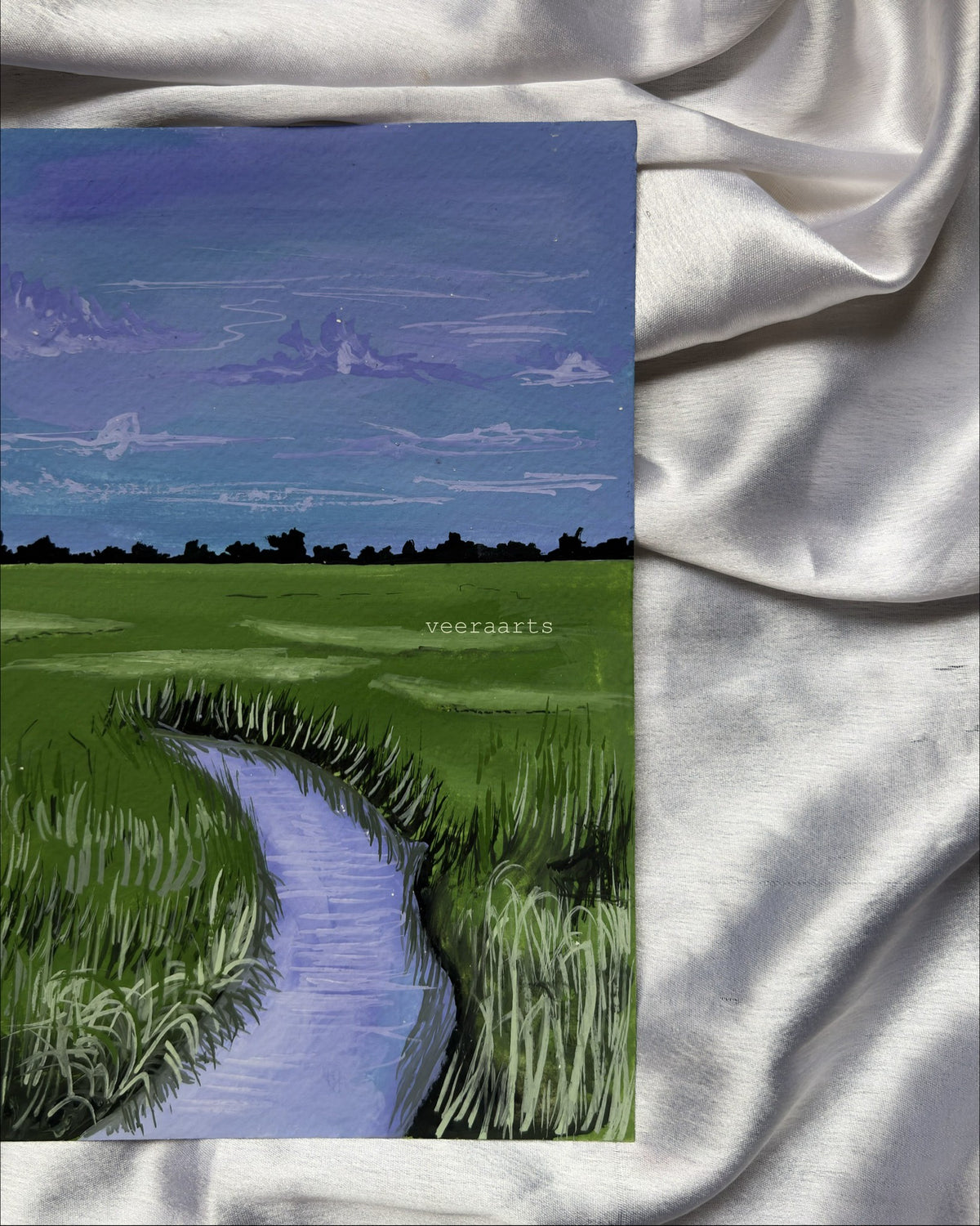 'The long way home' - original painting